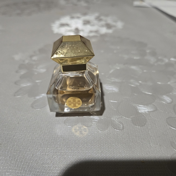 Tory Burch Fragrance with Gold and Clear  Design - Picture 1 of 12